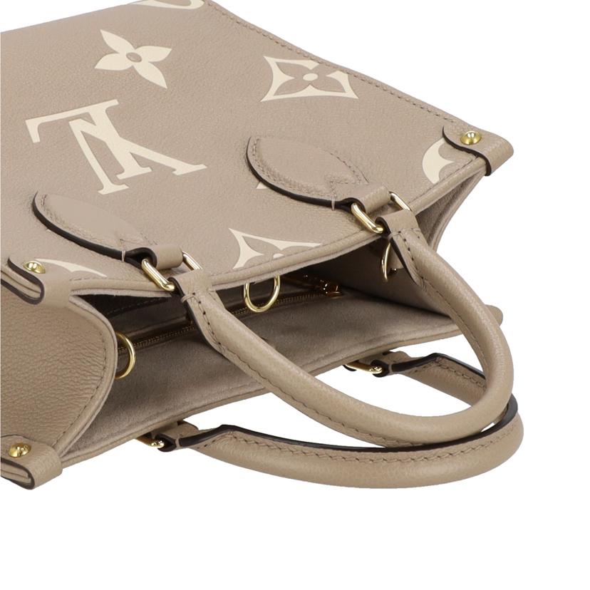 LOUIS VUITTON ルイヴイトン/オンザゴー PM トゥルトレール クレーム/ モノグラム・アンプラント/M45779//RFI***/Aランク/93