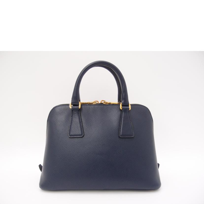 PRADA プラダ/サフィアーノ2wayトート/ネイビー/BL0838//180/Aランク/69
