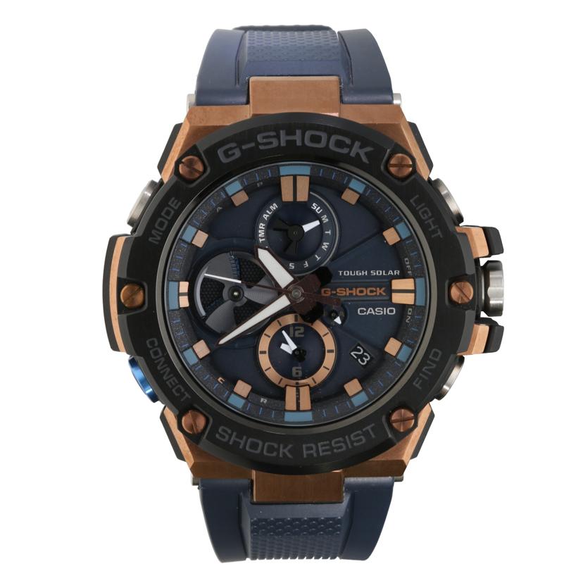 CASIO カシオ/G-SHOCK/G-STEEL/タフソーラー×スマホリンク/GST-B100-2AJF//003*****/SAランク/06