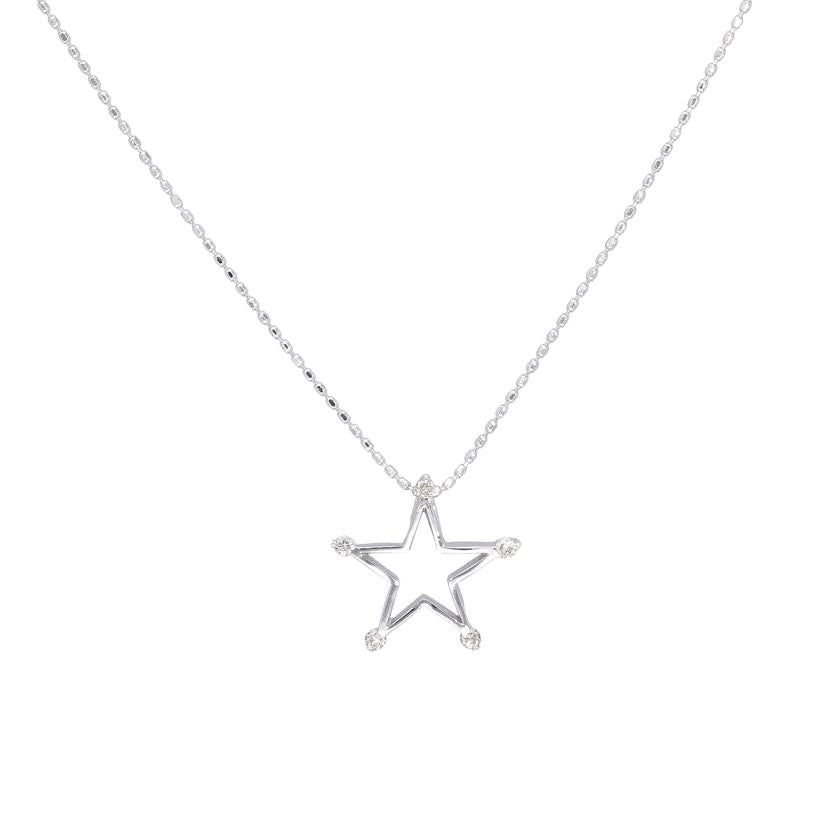 K18WG/K18WGダイヤ星NC 0.07/40cm/1.9//0.07/Aランク/75