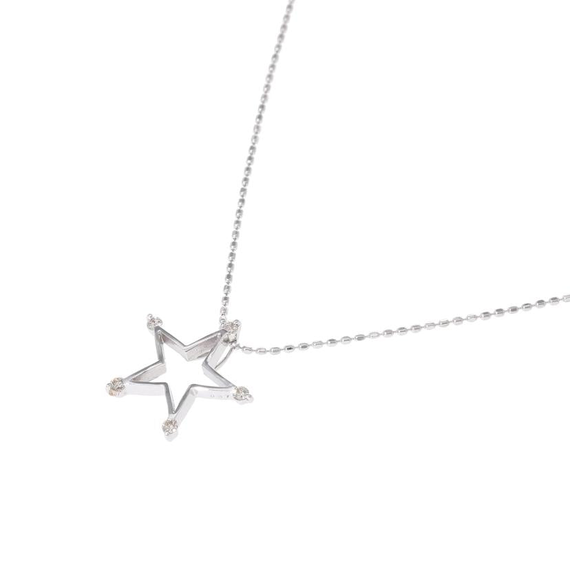 K18WG/K18WGダイヤ星NC 0.07/40cm/1.9//0.07/Aランク/75