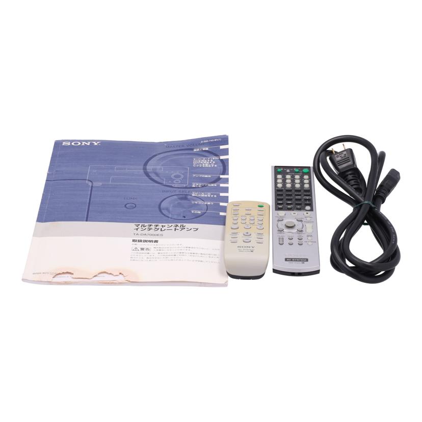 SONY ソニー/AVアンプ/TA-DA7000ES//14241401 2200341O/Bランク/05