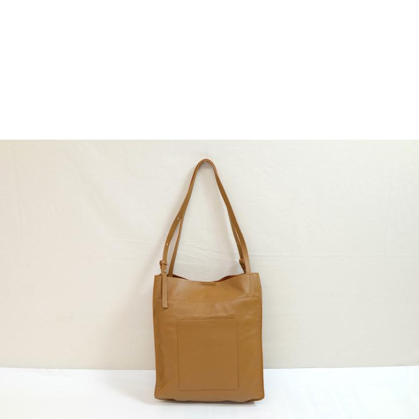 BEAURE ヴュレ/BEAURE レザートート キャメル//Aランク/71