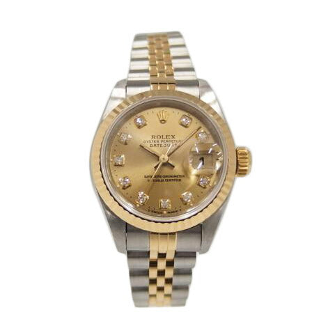 ROLEX ロレックス/デイトジャスト・レディース/YG/新ダイヤ/69173G//W40****/Aランク/82