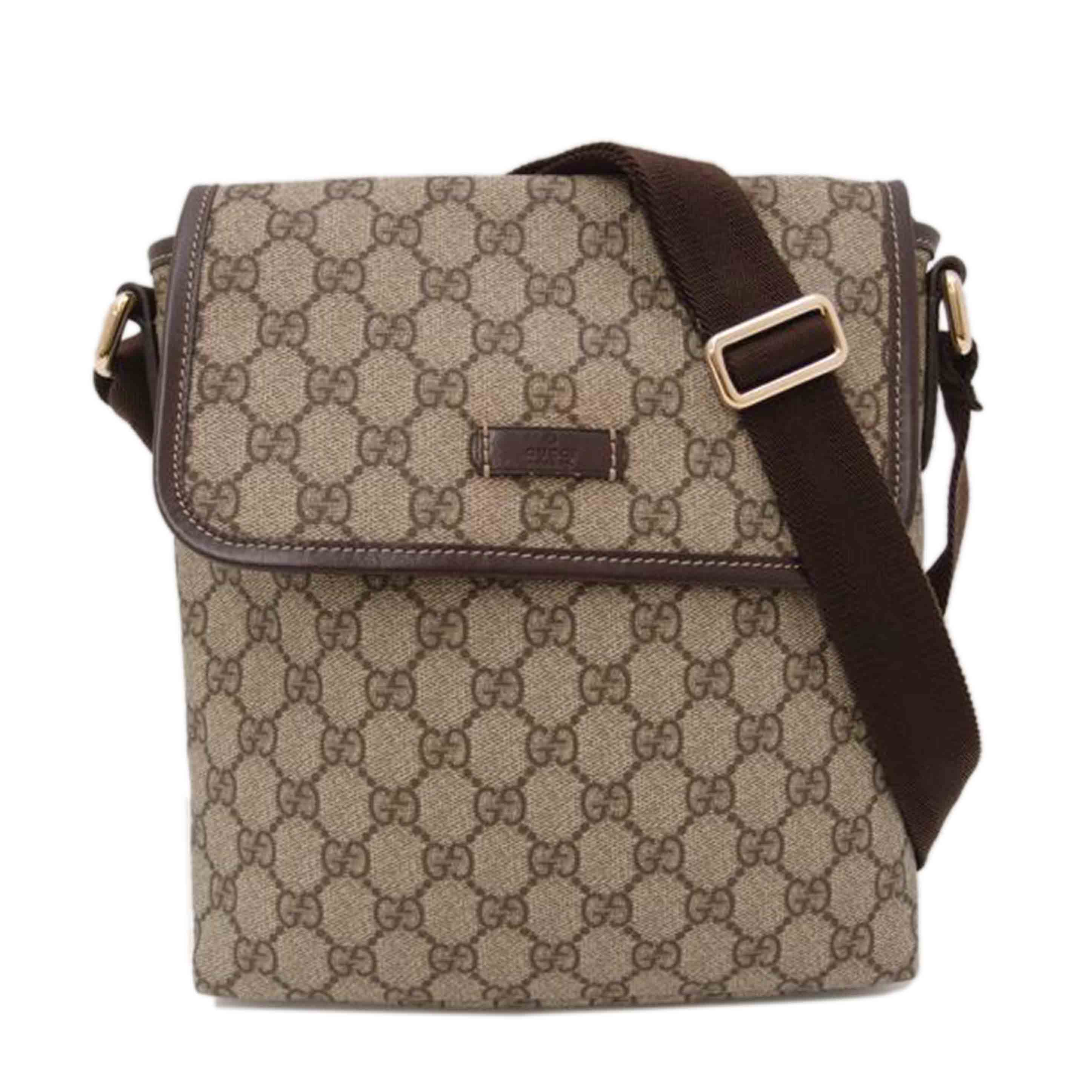 GUCCI グッチ/GGスプリームショルダー/ブラウン/223666//204***/Aランク/69