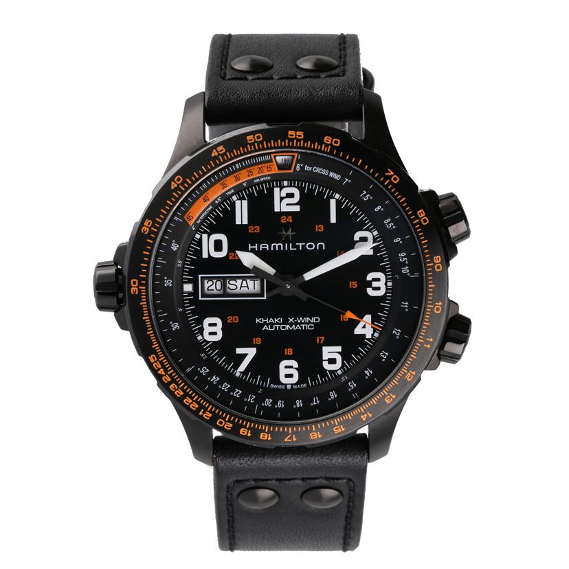 HAMILTON ハミルトン/カーキアヴィエーション/デイデイト/H777850//BKT********/Aランク/91