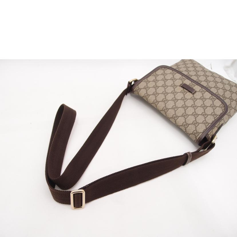 GUCCI グッチ/GGスプリームショルダー/ブラウン/223666//204***/Aランク/69
