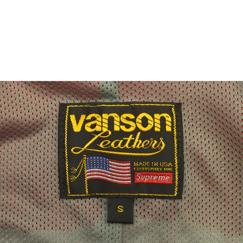 Supreme×vanson シュプリーム×バンソン/シュプリーム×ライダースジャケット//サイズ:S/Bランク/75