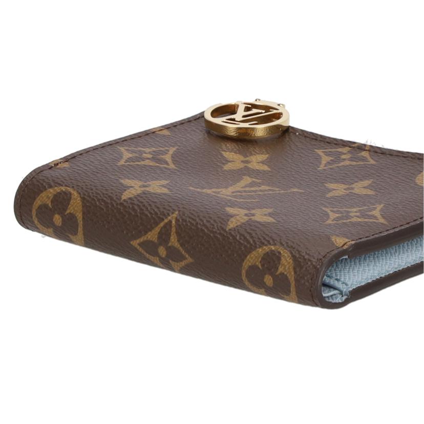 LOUIS VUITTON/ポルトフォイユ・リサ ブルーオランプ/モノグラム/M83605//RFI*/Aランク/85