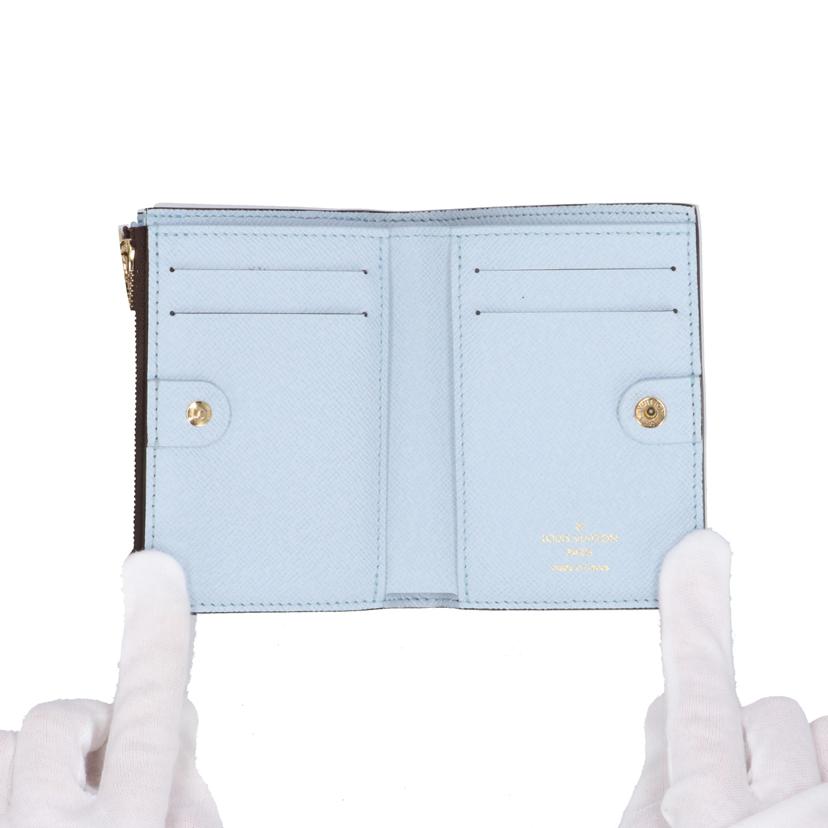 LOUIS VUITTON/ポルトフォイユ・リサ ブルーオランプ/モノグラム/M83605//RFI*/Aランク/85