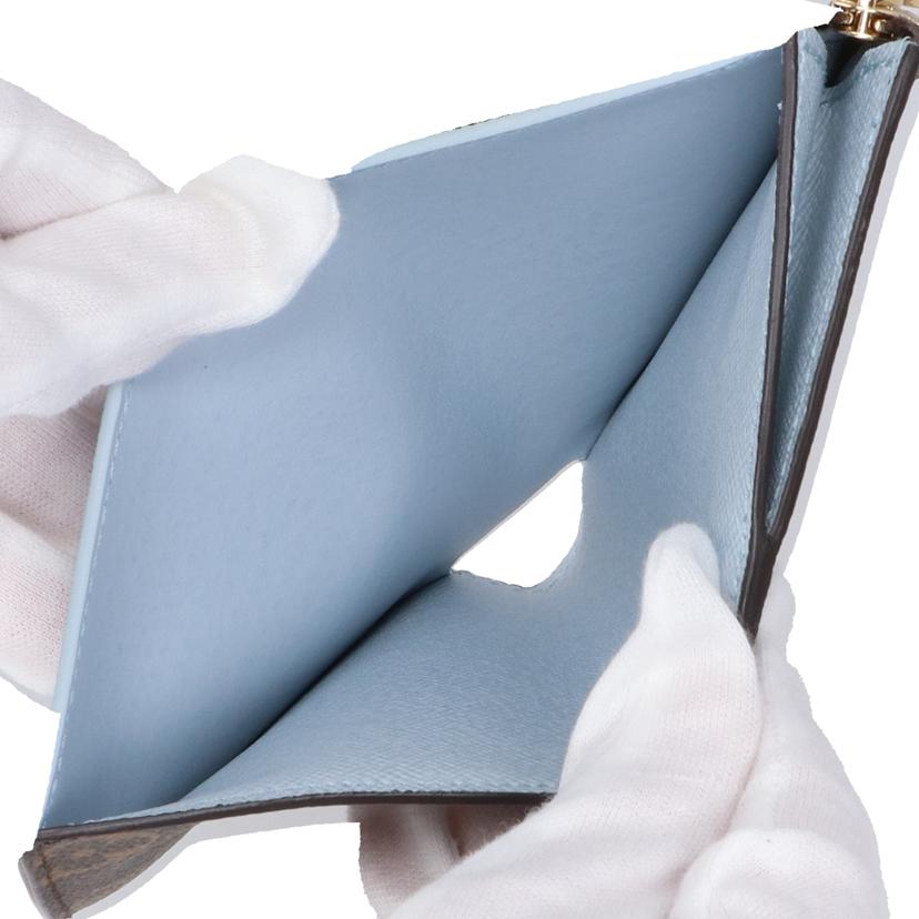 LOUIS VUITTON/ポルトフォイユ・リサ ブルーオランプ/モノグラム/M83605//RFI*/Aランク/85