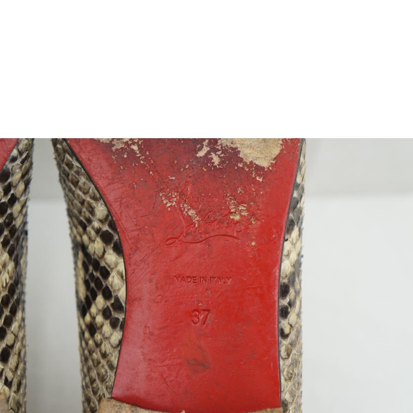 Christian Louboutin クリスチャンルブタン/Christian Louboutin ヘビ柄 パンプス 23.5//ABランク/67