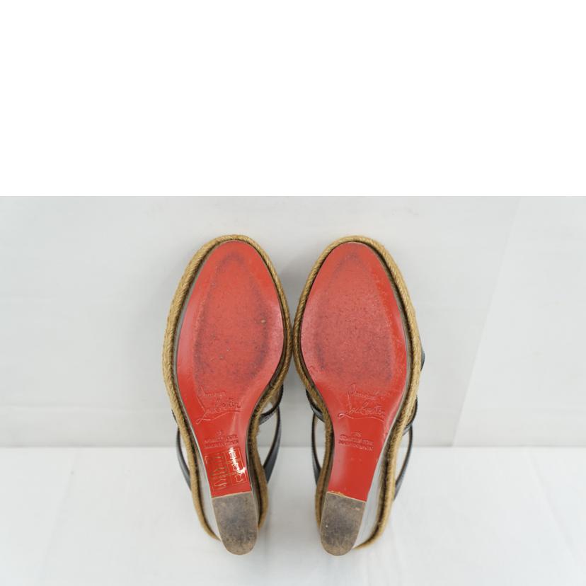 Christian Louboutin クリスチャンルブタン/Christian Louboutin ウエッジソール/エナメル 24.0//ABランク/67