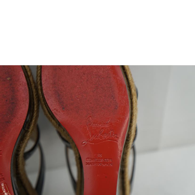 Christian Louboutin クリスチャンルブタン/Christian Louboutin ウエッジソール/エナメル 24.0//ABランク/67