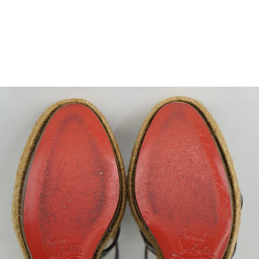Christian Louboutin クリスチャンルブタン/Christian Louboutin ウエッジソール/エナメル 24.0//ABランク/67