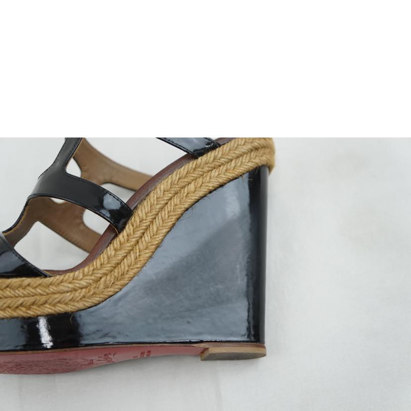 Christian Louboutin クリスチャンルブタン/Christian Louboutin ウエッジソール/エナメル 24.0//ABランク/67