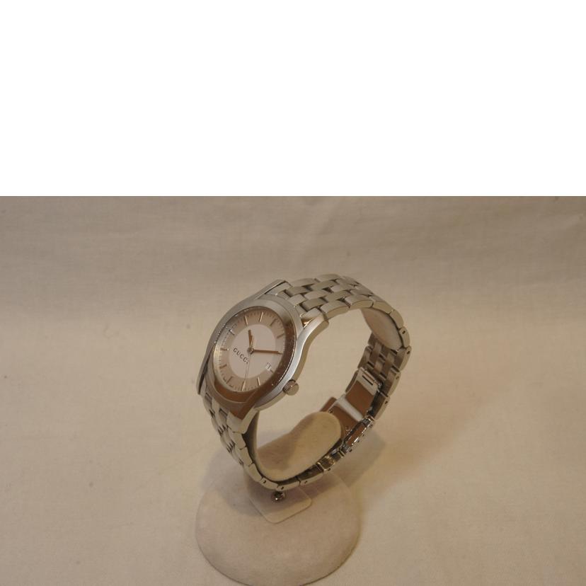 GUCCI/ラウンドフェイス3針デイトSSQZ/5500XL//117*****/ABランク/92