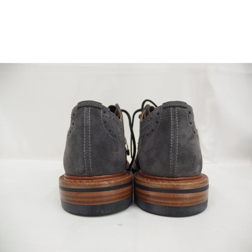 Trickers Trickers/スエードシューズ/ウイングチップ/灰//サイズ8/ABランク/82