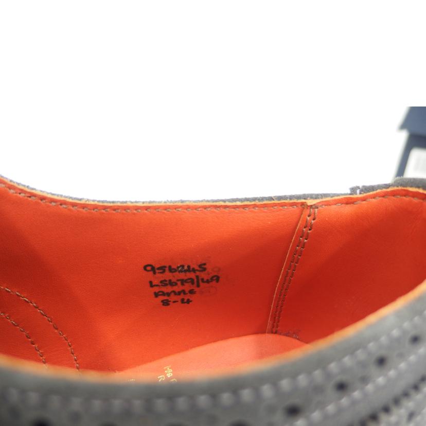 Trickers Trickers/スエードシューズ/ウイングチップ/灰//サイズ8/ABランク/82