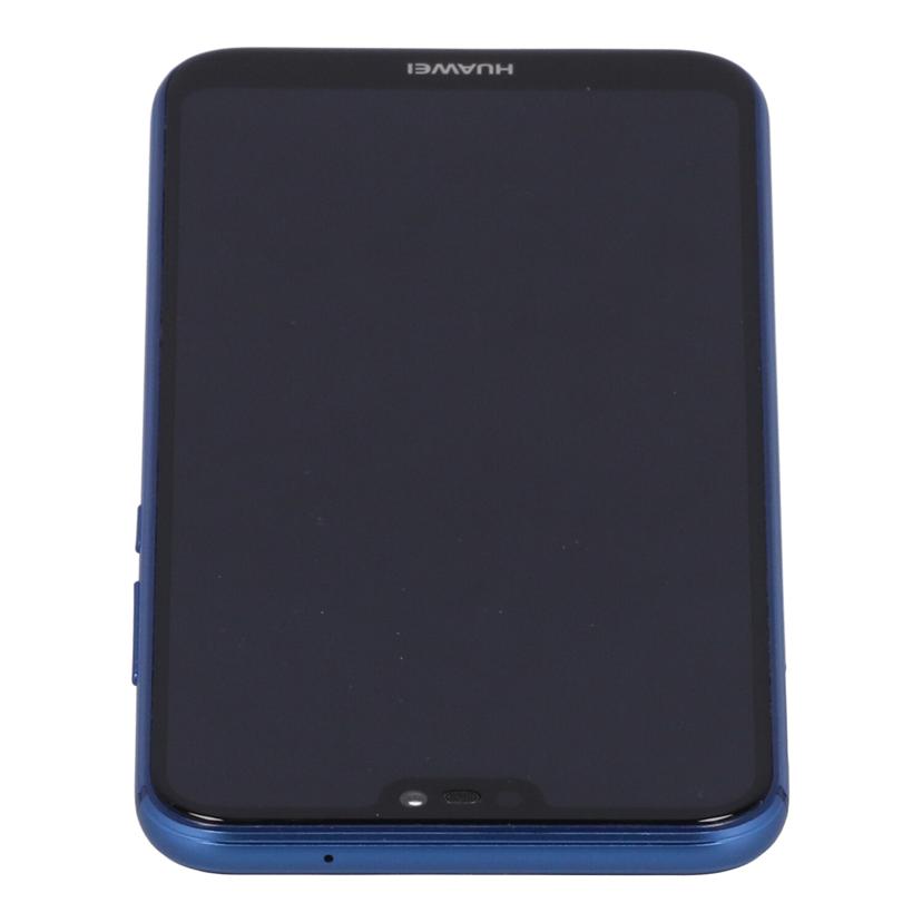 HUAWEI Y!mobile ファーウェイ/スマートフォン/HUAWEI P20 lite 32GB/ANE-LX2J//CHR7N18A30002880/Bランク/75