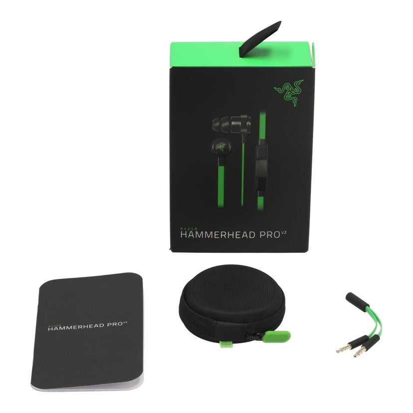 Razer レイザー /ゲーミングイヤホン/Hammerhead Pro V2/RZ04-01730100-R3A1 //AC2109D00608663/Bランク/70