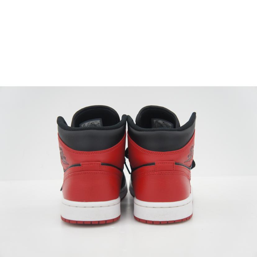 NIKE ナイキ/AIR JORDAN 1 MID/赤×黒/554724//074/ABランク/42