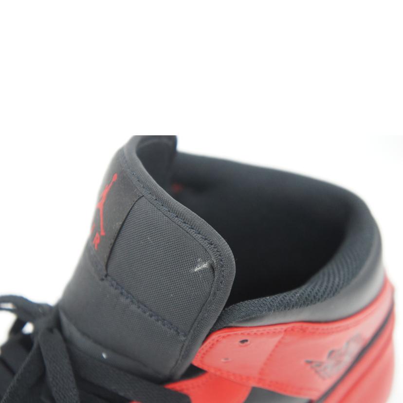 NIKE ナイキ/AIR JORDAN 1 MID/赤×黒/554724//074/ABランク/42