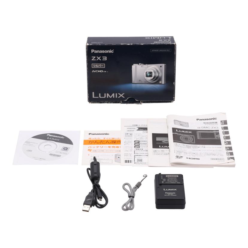 Panasonic パナソニック /デジタルカメラ(オールド)/LUMIX/DMC-ZX3//FE0BA005715/Bランク/75