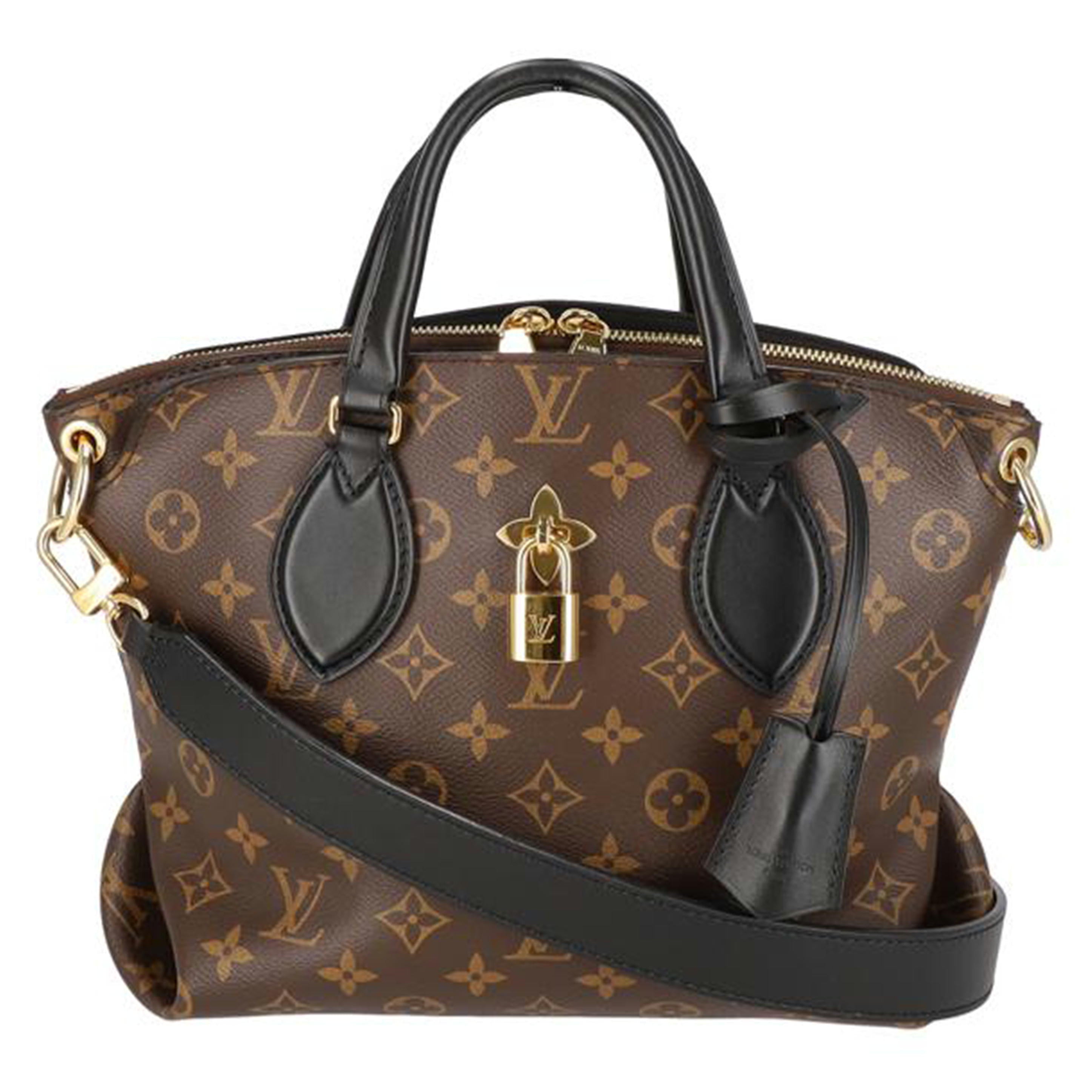 LOUIS VUITTON ルイ・ヴィトン/フラワージップドトートPM/モノグラム/ノワール/M44351//MI1***/Aランク/09