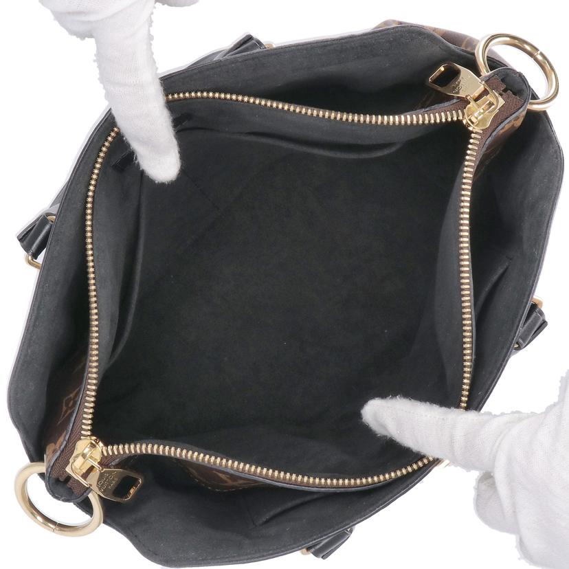 LOUIS VUITTON ルイ・ヴィトン/フラワージップドトートPM/モノグラム/ノワール/M44351//MI1***/Aランク/09