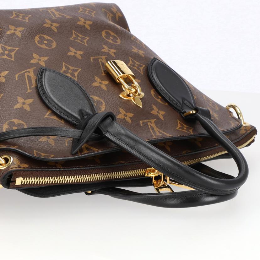 LOUIS VUITTON ルイ・ヴィトン/フラワージップドトートPM/モノグラム/ノワール/M44351//MI1***/Aランク/09