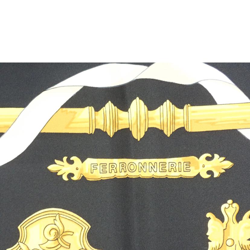 HERMES HERMES/カレ90/鉄細工/シルク100%//Aランク/62