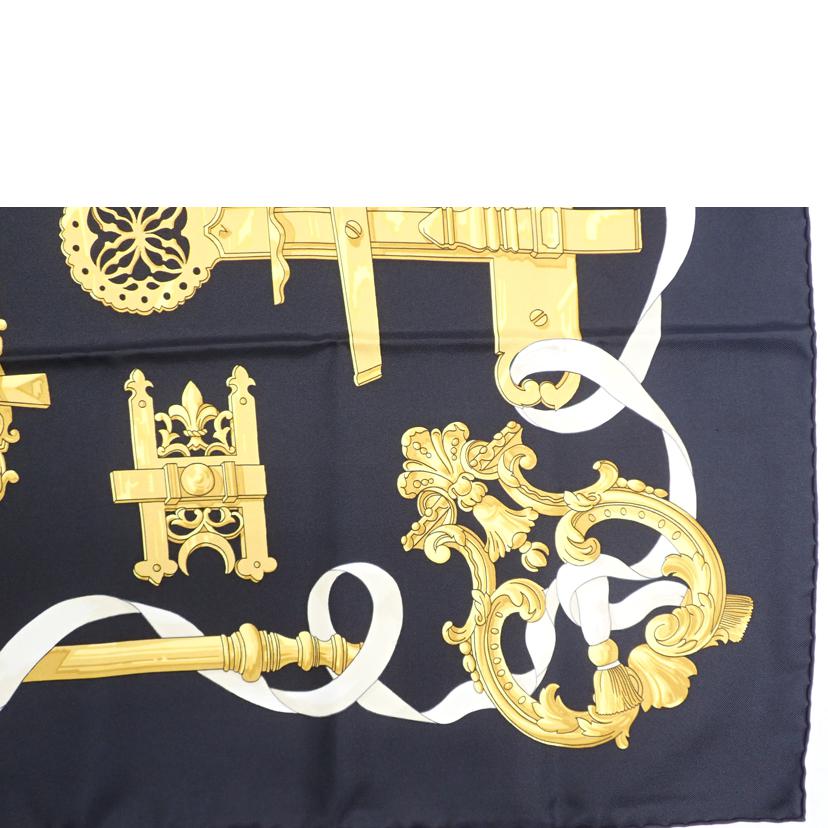 HERMES HERMES/カレ90/鉄細工/シルク100%//Aランク/62