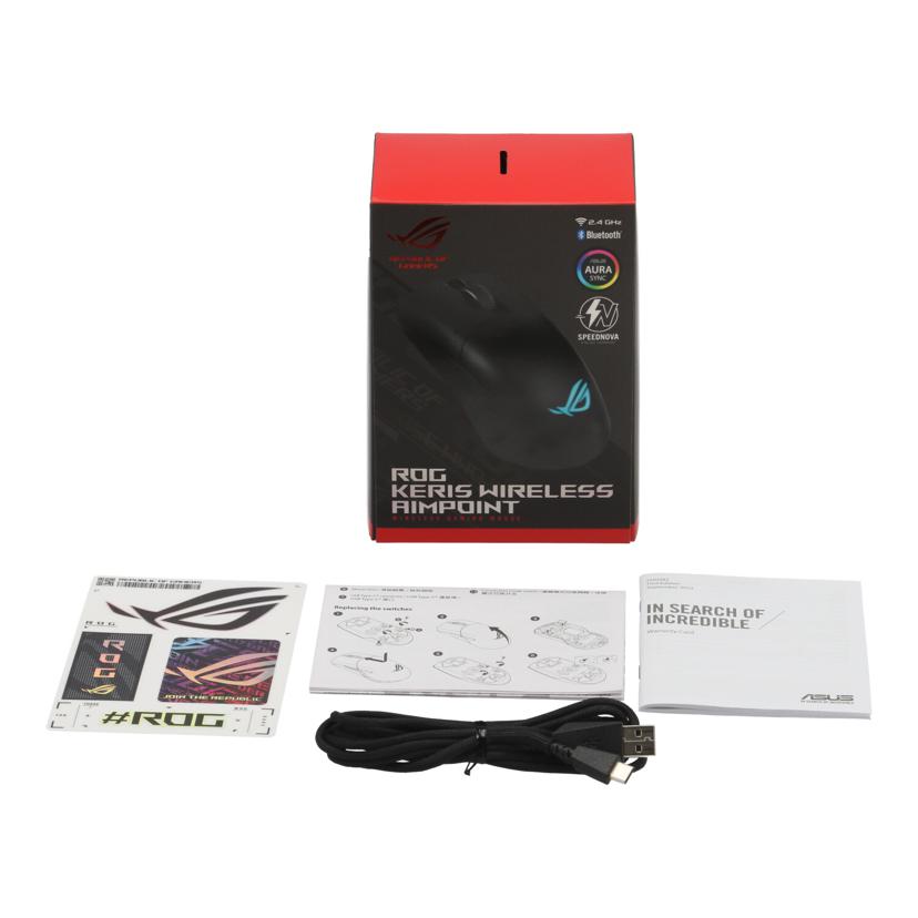 ASUS エイスース /ワイヤレスゲーミングマウス/P709 ROG Keris Wireless AimPoint//NCMPGD502555/ABランク/62