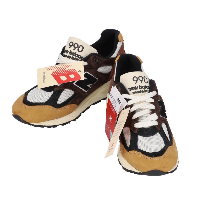 New Balance ニューバランス/New Balance 990V2 "Brown and Tan"/M990BB2//26cm/Sランク/03