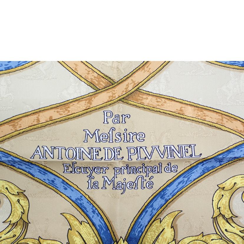 HERMES HERMES/カレ90/帝王学/シルク100%//Aランク/62