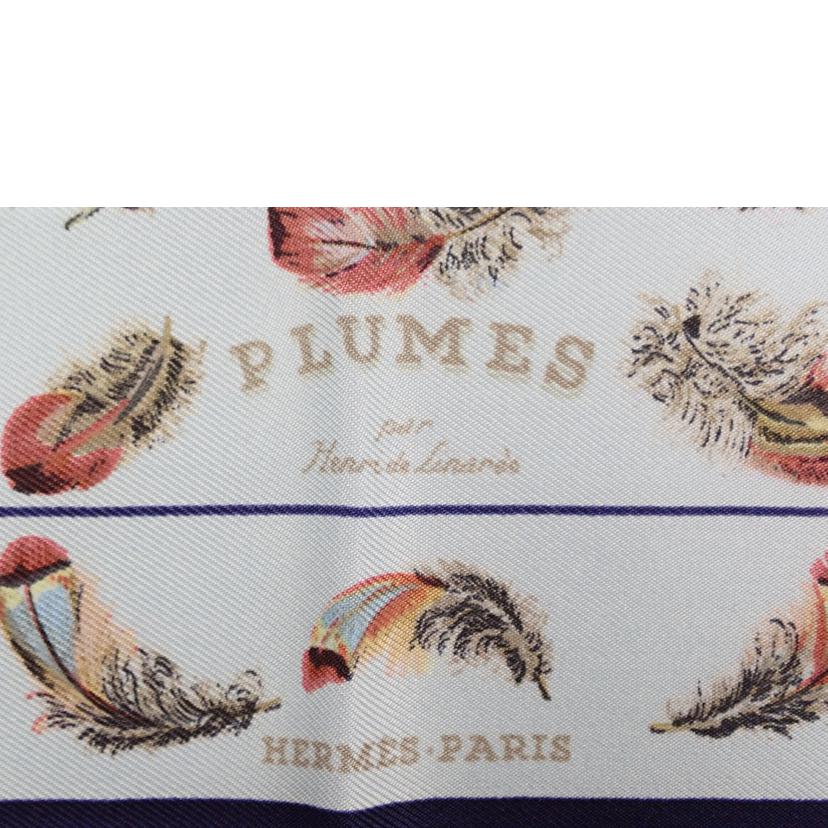 HERMES HERMES/カレ45/羽根/シルク100%//Aランク/62