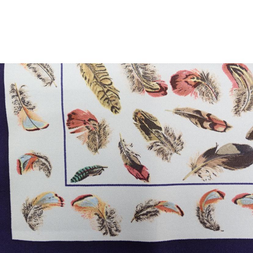 HERMES HERMES/カレ45/羽根/シルク100%//Aランク/62