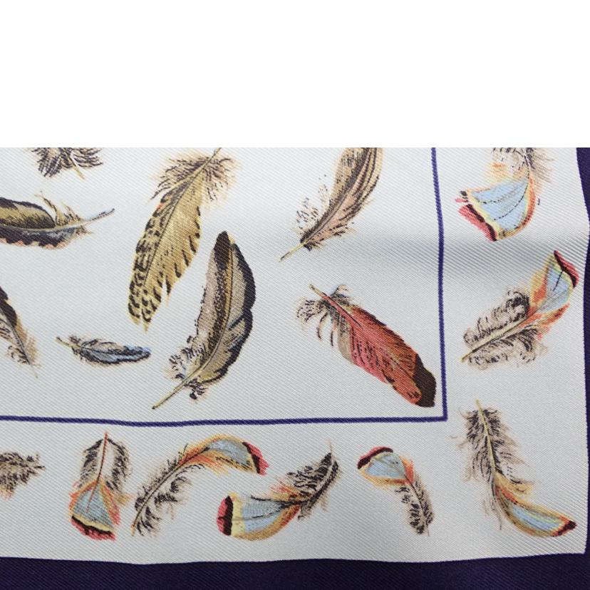 HERMES HERMES/カレ45/羽根/シルク100%//Aランク/62