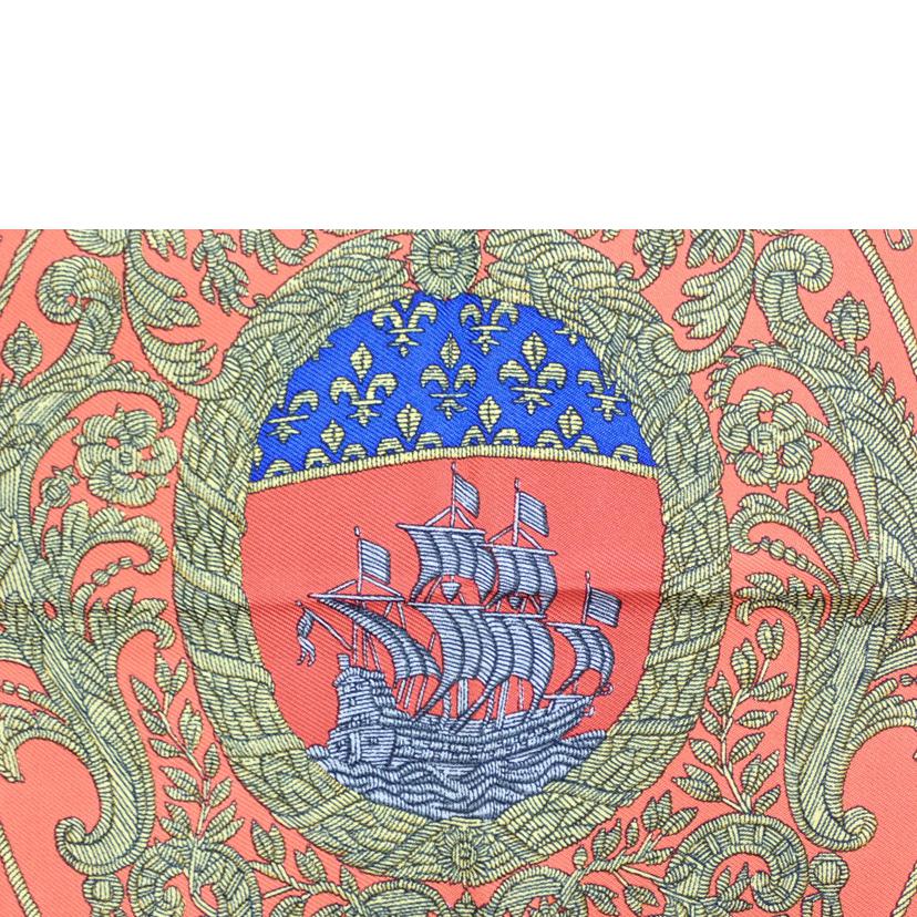 HERMES HERMES/カレ45/パリの紋章/シルク100%//Aランク/62