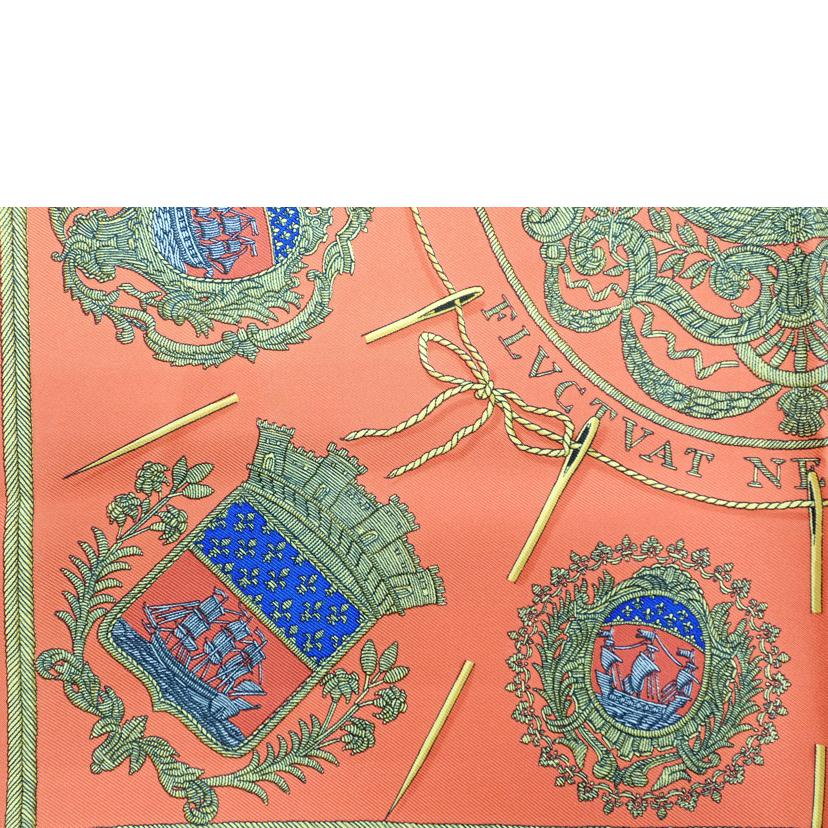 HERMES HERMES/カレ45/パリの紋章/シルク100%//Aランク/62