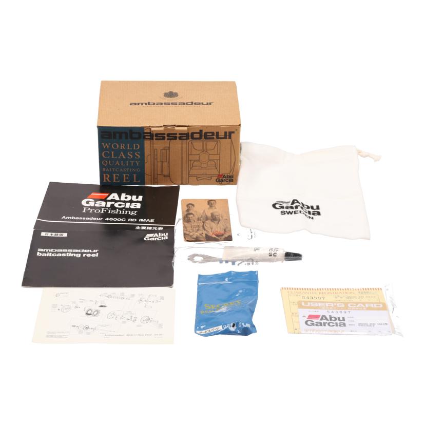 AbuGarcia アブガルシア/リール/4600C RD /4600C RD 今江モデル//C40306/Bランク/37