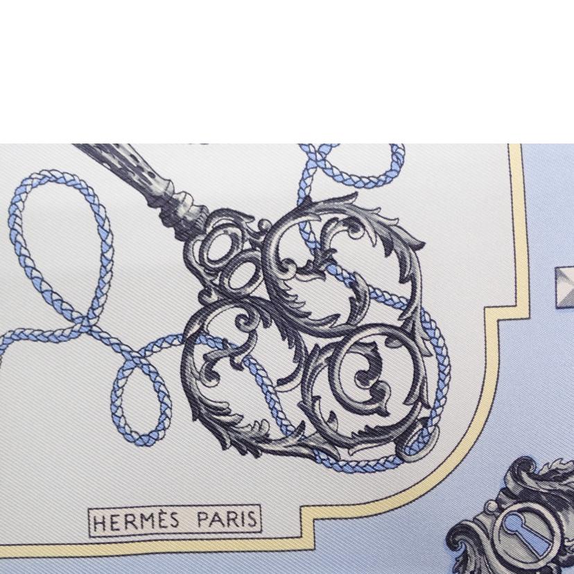 HERMES HERMES/カレ45/鍵/シルク100%//Aランク/62