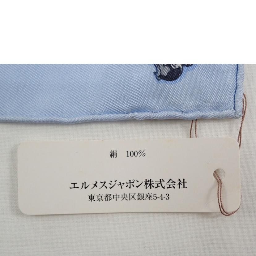 HERMES HERMES/カレ45/鍵/シルク100%//Aランク/62