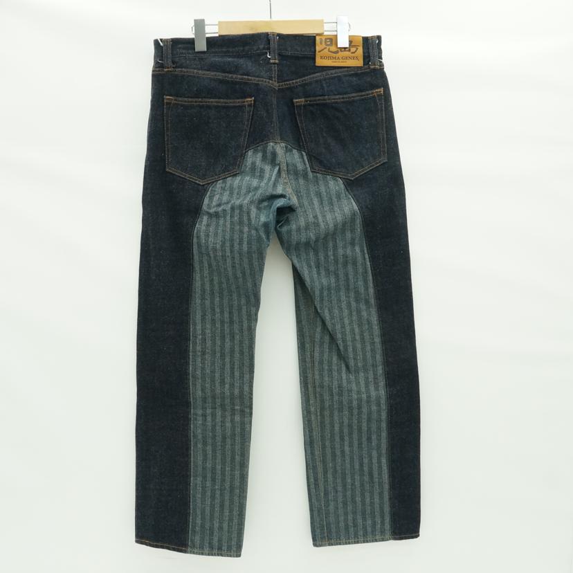 KOJIMA GENES 児島/ヘリンボーン モンキーコンボ 切替ジーンズ//ABランク/85