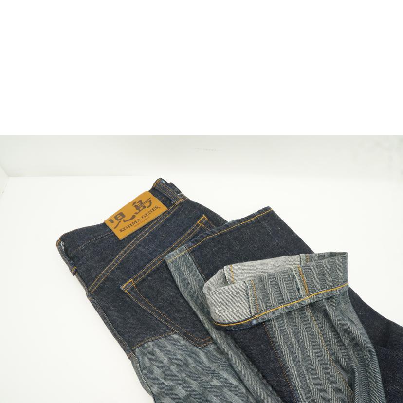 KOJIMA GENES 児島/ヘリンボーン モンキーコンボ 切替ジーンズ//ABランク/85