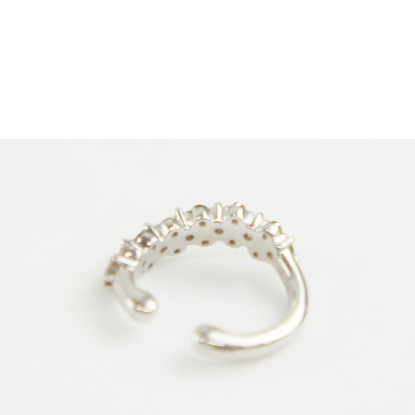 Pt950ダイヤイヤーカフス0.20//ABランク/64