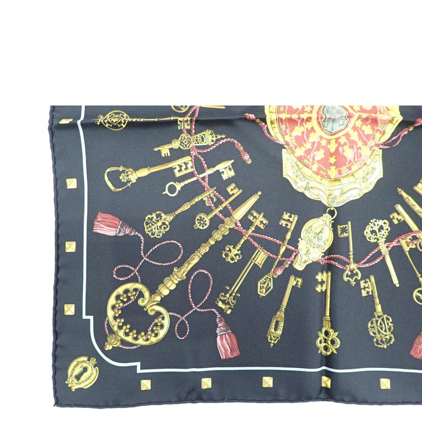 HERMES HERMES/カレ45/鍵/シルク100%//Aランク/62