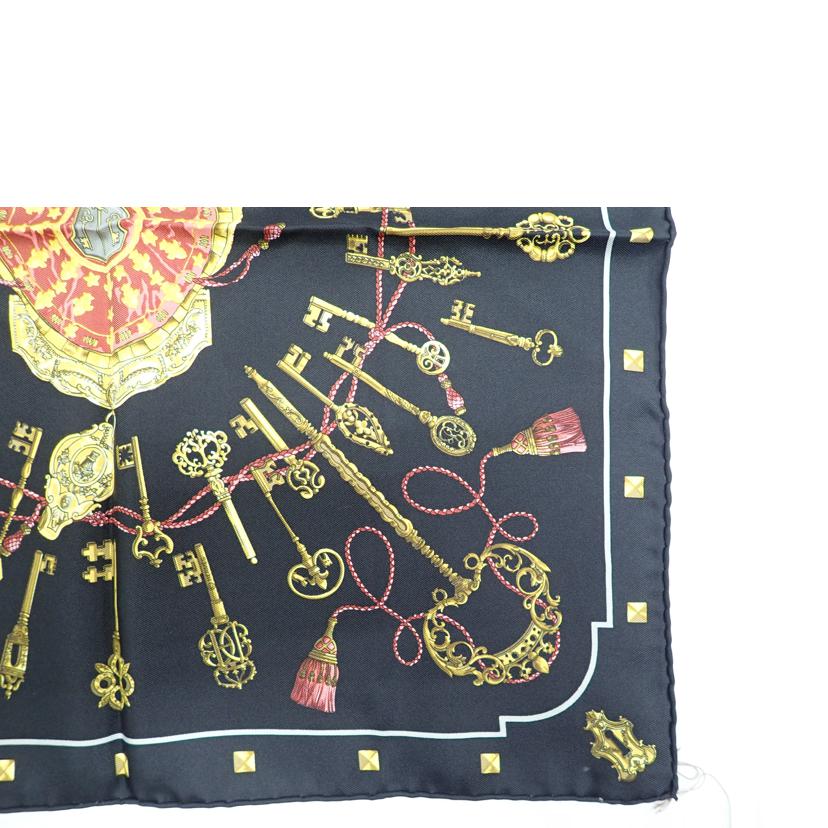 HERMES HERMES/カレ45/鍵/シルク100%//Aランク/62