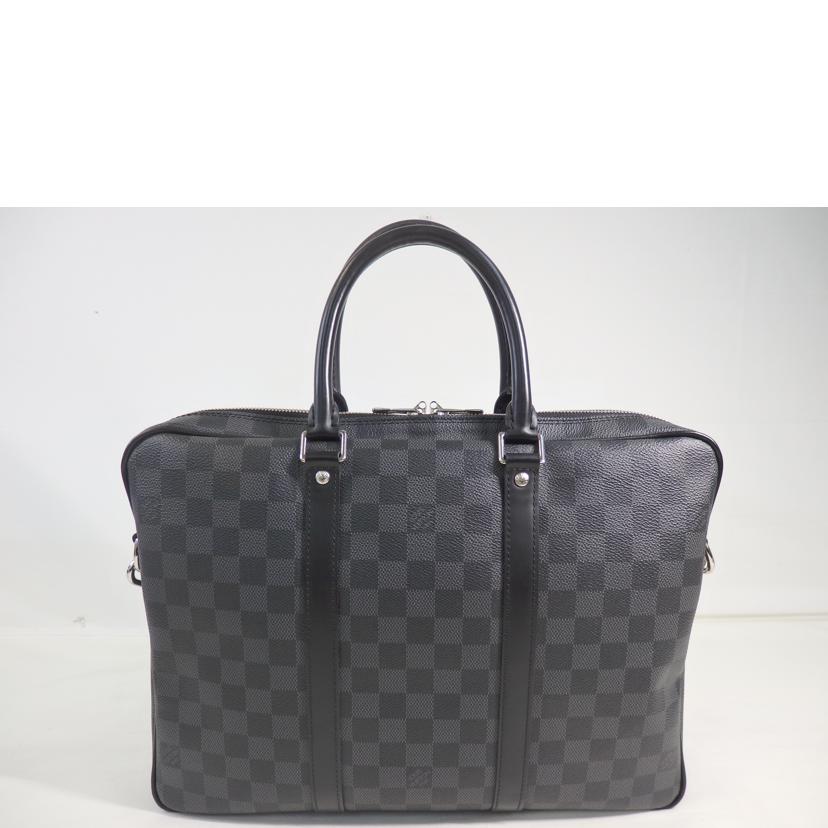 LV ルイヴィトン/PDV/ポルトドキュマンヴォワヤージュ/ダミエ・グラフィット/N41478//GI4***/ABランク/84